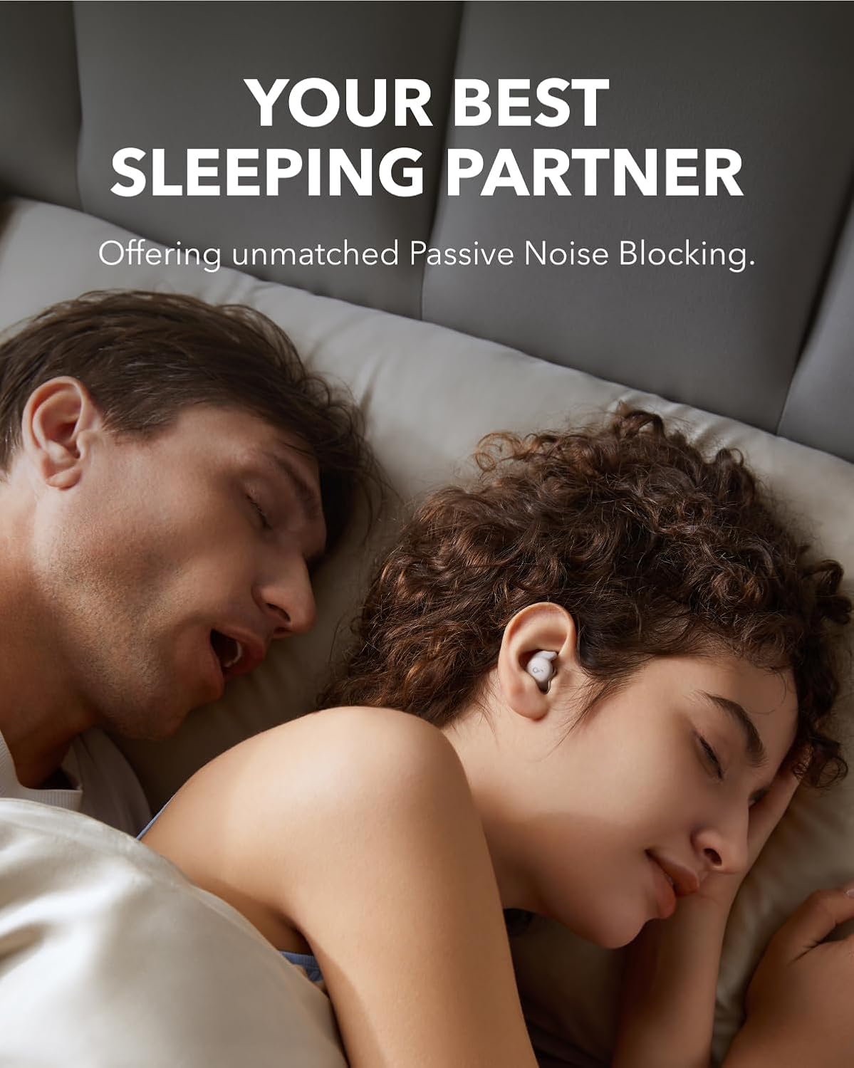 Soundcore Sleep A20 by Anker Sleep Earbuds with Sleep A30, Smart Active Noise Cancelling Sleep Headphones, Adaptive Snore-Masking System, Ultra-Comfort for Side Sleepers, 45H Playtime