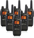Midland LXT600VP3 36 Channel FRS Two-Way Radio - Up to 30 Mile Range Walkie Talkie - Black (Pack of 6)