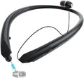 Bluetooth Neckband Headphones with Retractable Earbud Cables, 24H Battery Life, IPX5 Sweatproof Wireless Earbuds, Stereo Surround Sound for Sports, Running, Workouts