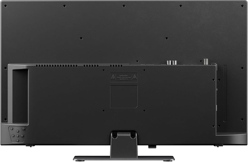 SYLVOX RV TV, 12V QLED TV with DVD Player Built-in, 24 Inch Smart Television for Camper, 12 Volt DC Power Low Energy Consumption, HD 1080P, Bezel Less Design