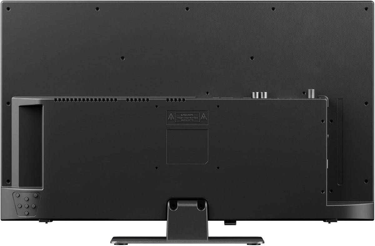 SYLVOX RV TV, 12V QLED TV with DVD Player Built-in, 24 Inch Smart Television for Camper, 12 Volt DC Power Low Energy Consumption, HD 1080P, Bezel Less Design