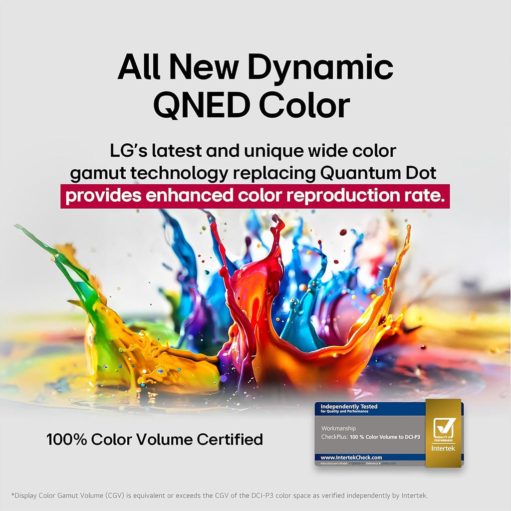 LG 55-Inch Class QNED evo AI QNED85A Series Mini LED 4K Smart TV w/AI Picture, AI Sound, HDR10, AI Super Upscaling 4K, Filmmaker Mode, Wow Orchestra, Alexa Built-in (55QNED85AUA, 2025)
