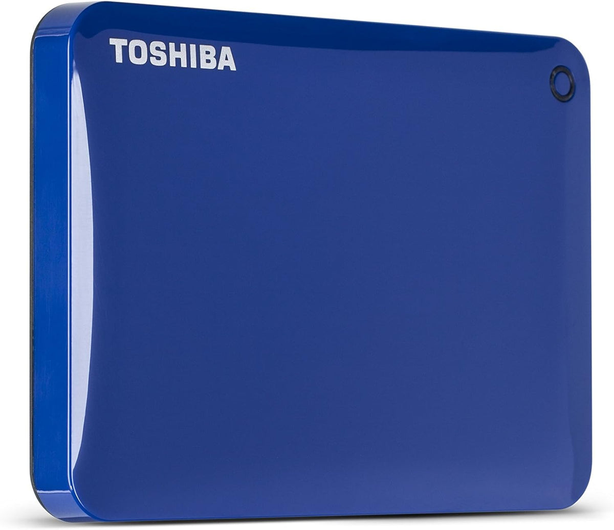 Toshiba Canvio Connect II 1TB Portable Hard Drive, Blue (HDTC810XL3A1)