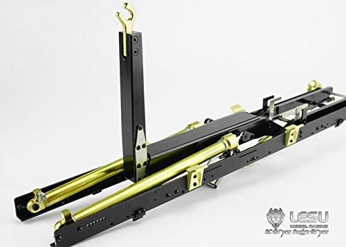 Lesu Metal Hydraulic Rod Lifting Mechanism 88 Dump Rc Truck Tipper 1/14 Tmy