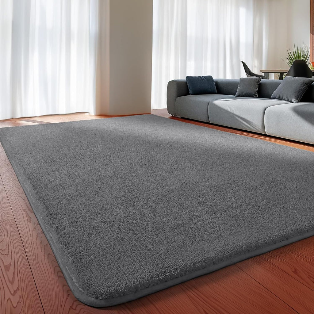 Sour Lemon 9x12 Area Rugs for Living Room, Soft Large Area Rug Fluffy Rugs for Bedroom .Machine Washable Area Rug Non Slip Carpet Rug for Living Room Playroom Kids Room Home Decor