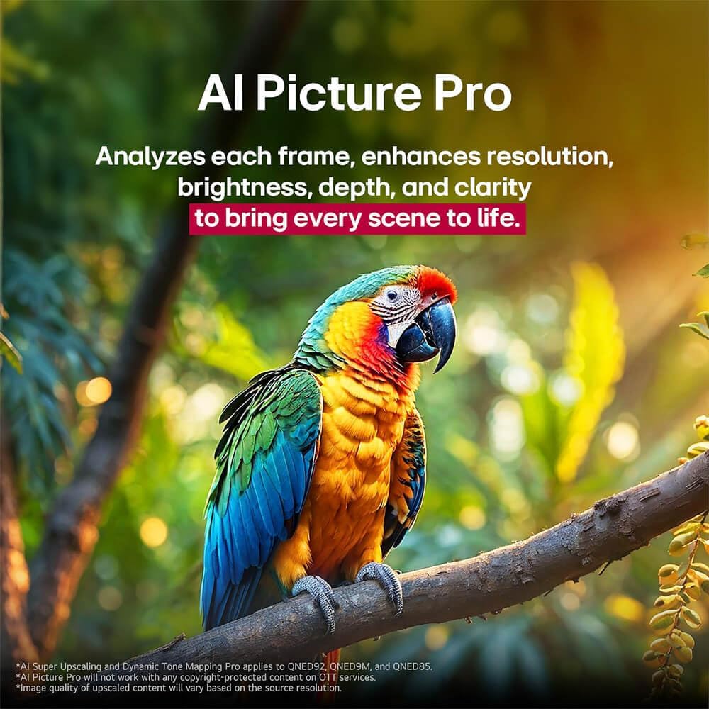 LG 43-Inch Class QNED AI 4K QNED82A Series Smart TV w/AI Sound, HDR10, 4K Super Upscaling, Filmmaker Mode, Wow Orchestra, Alexa Built-in (43QNED82AUA, 2025)