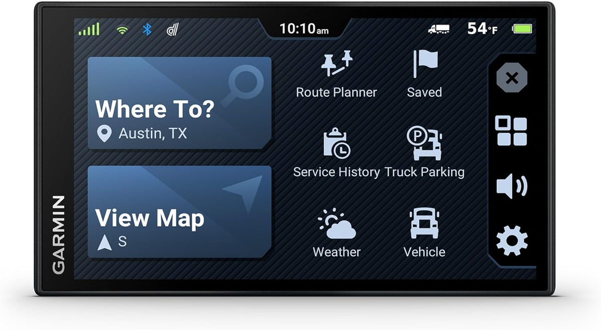 Garmin dēzl™ OTR620, High-Res 6” GPS Truck Navigator, Custom Routing, Satellite Imagery, Wind Speed, Community-Shared Loading Docks, Truck Entrances, Parking Availability