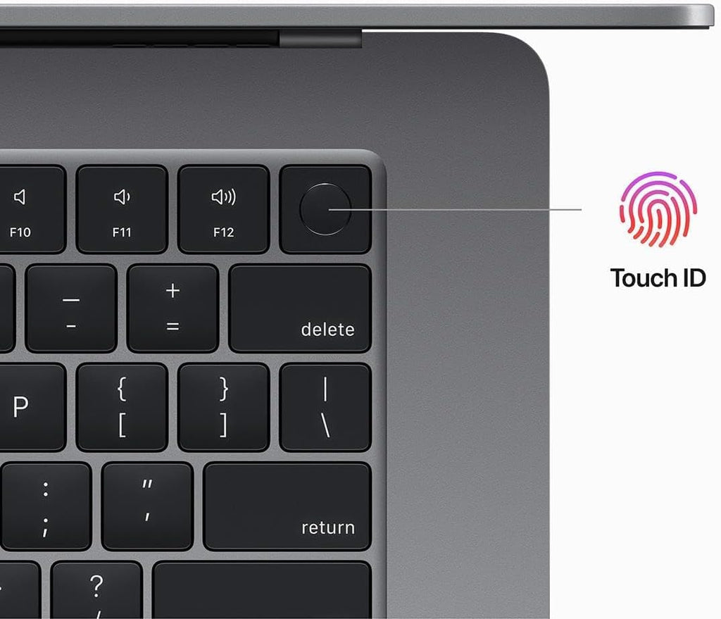 2023 Apple MacBook Air with Apple M2 Chip with 8-Core CPU/10-Core GPU (15-inch, 16GB RAM, 1TB SSD Storage) (QWERTY English) Space Gray (Renewed)