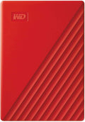 WD 2TB My Passport, Portable External Hard Drive, Red, backup software with defense against ransomware, and password protection, USB 3.1/USB 3.0 compatible - WDBYVG0020BRD-WESN