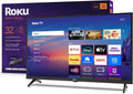 Roku Smart TV – 32-Inch Select Series, 720p HD TV – Roku TV with Voice Remote – Flat Screen LED Television with Wi-Fi for Streaming Live Local News, Sports, Family Entertainment