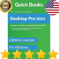 Quick-Books desktop pro 1 User | LIFETIME Version | NO DVD | Amazon Message Delivery(Within 5hrs) - Only PC | 100% Money Back Guarantee