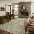 8x10 Area Rugs for Living Room: Washable Bedroom Rug Stain Resistant Non Slip Low Pile Lightweight Soft Carpets for Dining Room Kitchen Nursery Kids Room Farmhouse Living Room Indoor