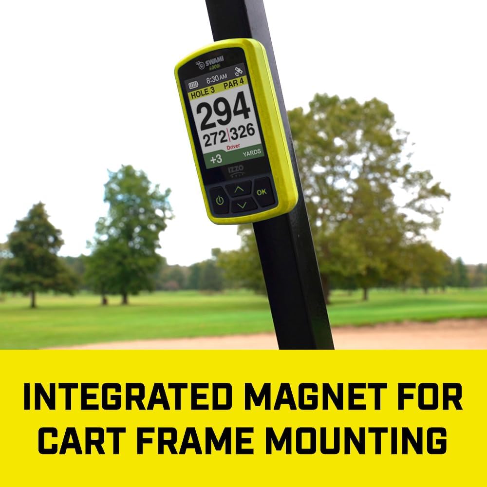 Izzo Swami Golf GPS Rangefinder - Color Display & Scorekeeper