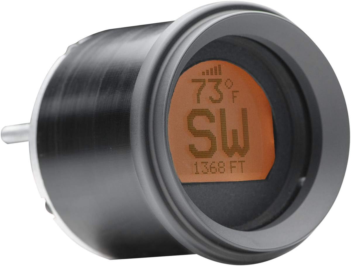 Dakota Digital 2-1/16" Black Stand-Alone LCD GPS Compass MCH-GPS17-K-K