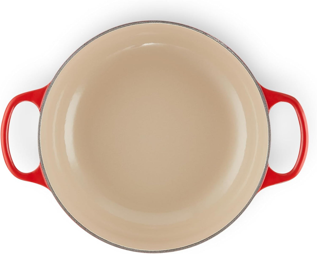 Le Creuset Enameled Cast Iron Signature Sauteuse Oven, 3.5 qt., Cerise