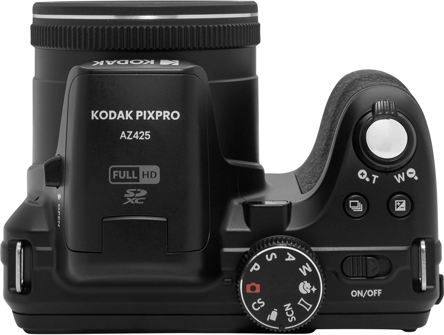 Kodak PIXPRO AZ425 Digital Camera + Camera Case + 128GB Memory Card (Black)