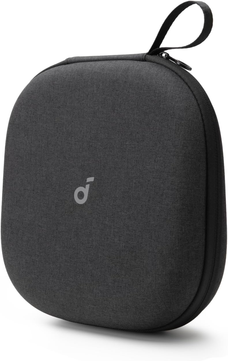 Soundcore Space 2 by Anker, Active Noise Cancelling Headphones with Protective Case, Comfortable Fit, 50H Playtime, LDAC Hi-Res Wireless Audio, Dual Connection, Clear Calls, Bluetooth 6.1, Nap Mode