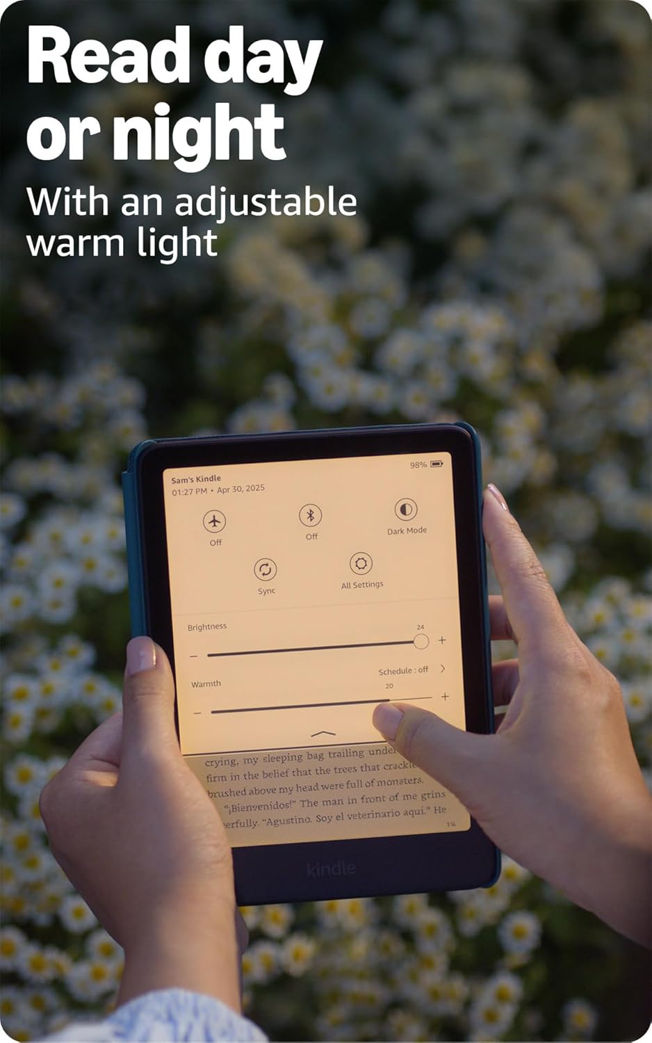 Amazon Kindle Paperwhite 16GB (newest model) – 20% faster, with new 7" glare-free display and weeks of battery life – Black