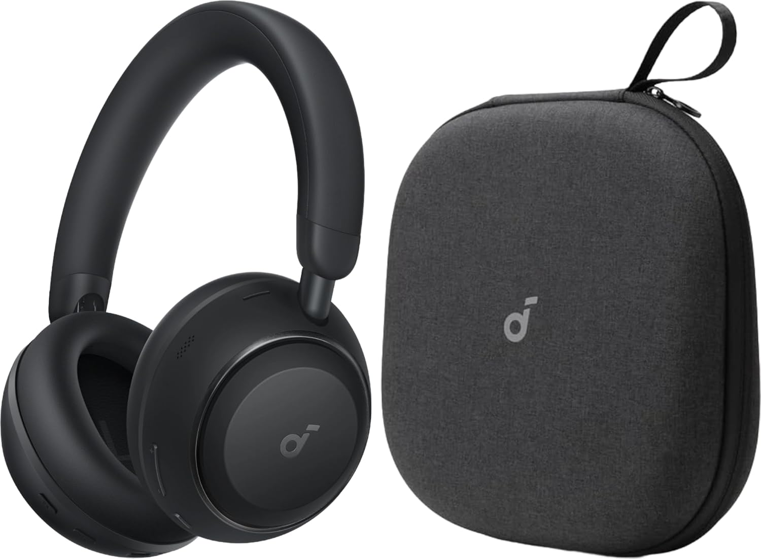 Soundcore Space 2 by Anker, Active Noise Cancelling Headphones with Protective Case, Comfortable Fit, 50H Playtime, LDAC Hi-Res Wireless Audio, Dual Connection, Clear Calls, Bluetooth 6.1, Nap Mode
