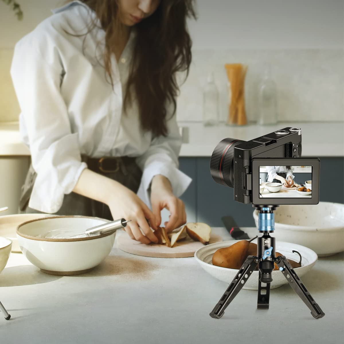 SIRUI P-36 Kit, Aluminum Tripod Base and Adapter, SIRUI Monopod Support with Quick Release, Foldable Feet, Vertical Notch (Tripod Base and Adapter only)