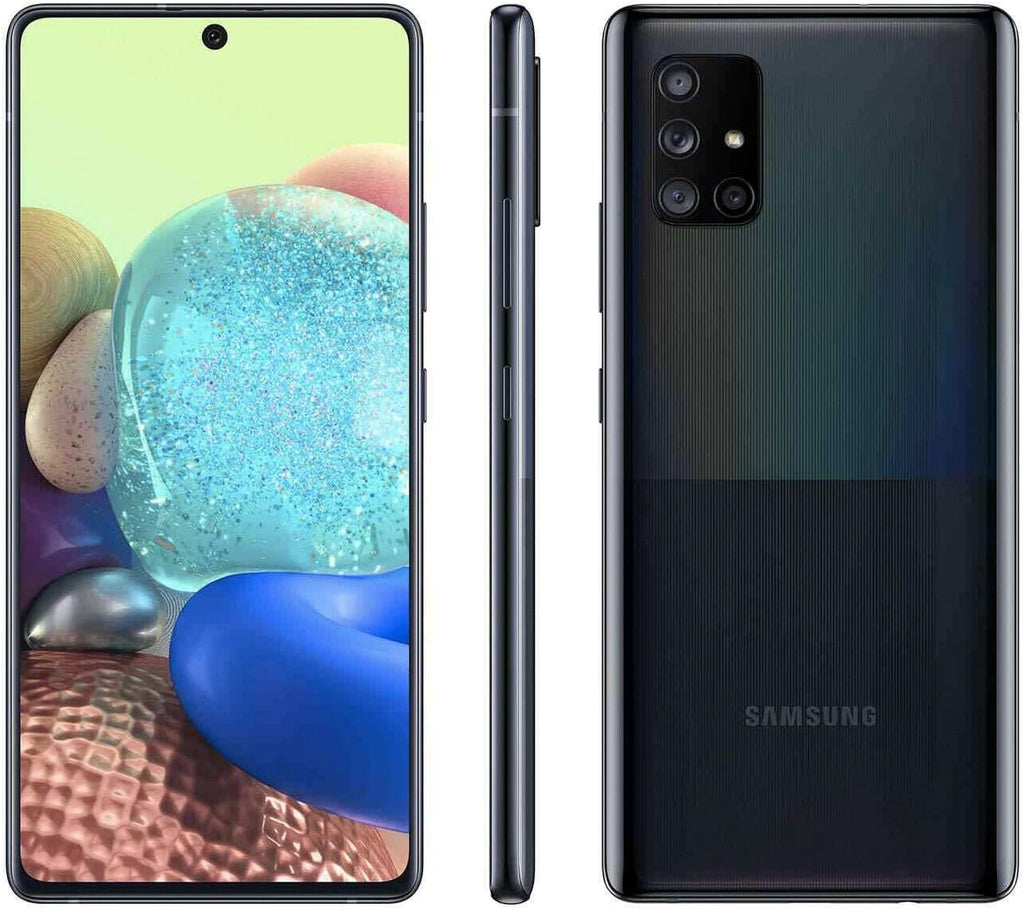 Samsung Galaxy A71 5G, 128GB, Prism Cube Black - Unlocked (Renewed)