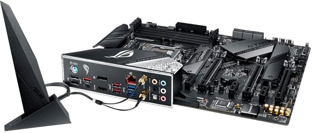Asus ROG Strix Z390-E Gaming Motherboard LGA1151 (Intel 8th 9th Gen) ATX DDR4 DP HDMI M.2 USB 3.1 Gen2 802.11AC Wi-Fi