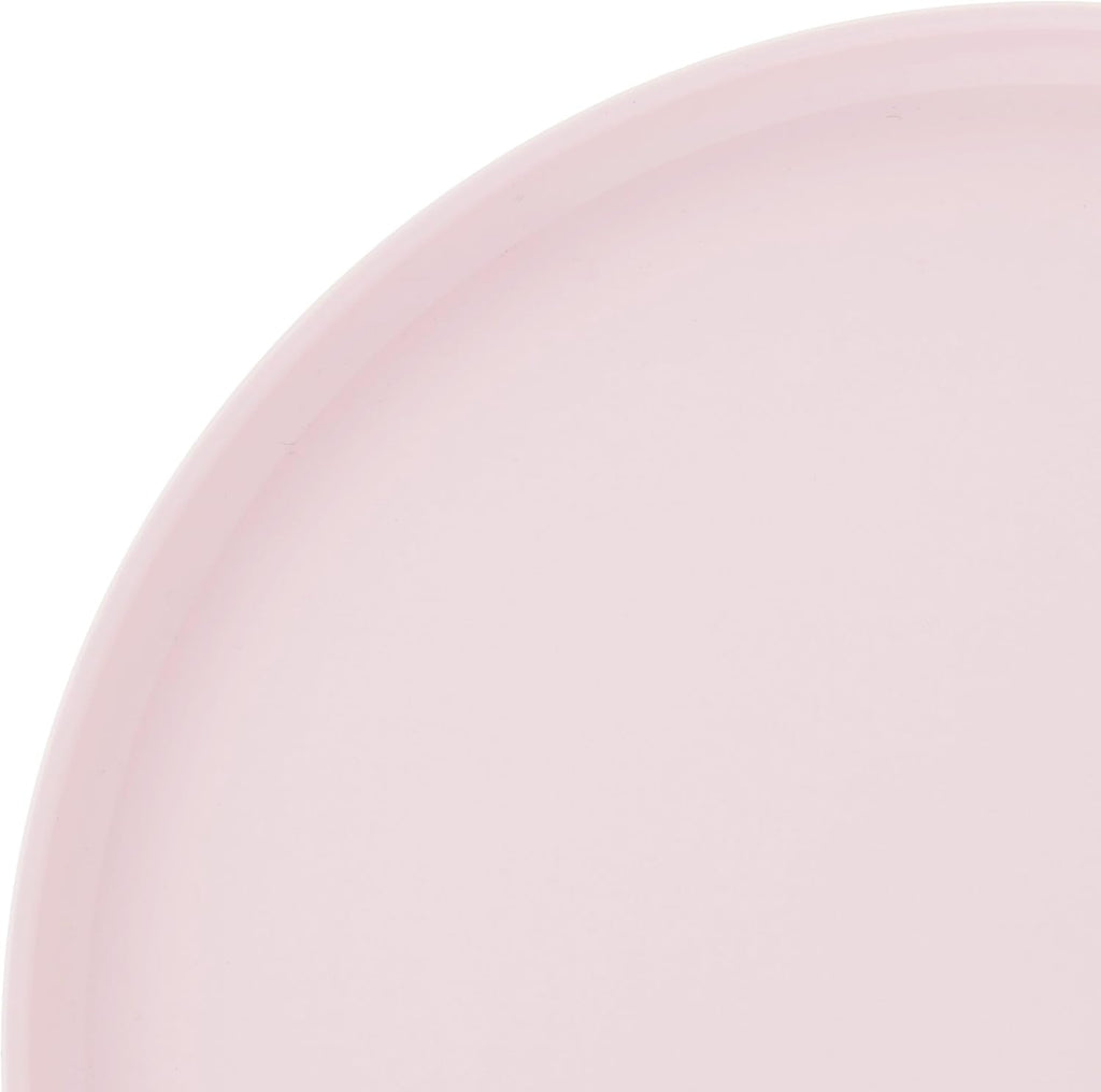 Mikasa Madison Misty Pink Bone China Dinnerware Set, 12-Piece Service for 4, Includes Dinner Plates, Salad Plates and Cereal Bowls, Dishwasher Safe