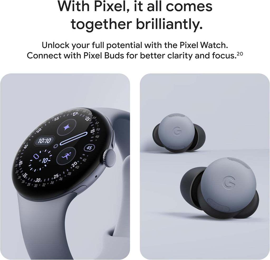 Google Pixel 10 Pro XL - Unlocked Android Smartphone - Gemini AI Assistant, Triple Rear Camera System, and 6.8" Super Actua Display - Moonstone - 256 GB (2025 Model) (Renewed)