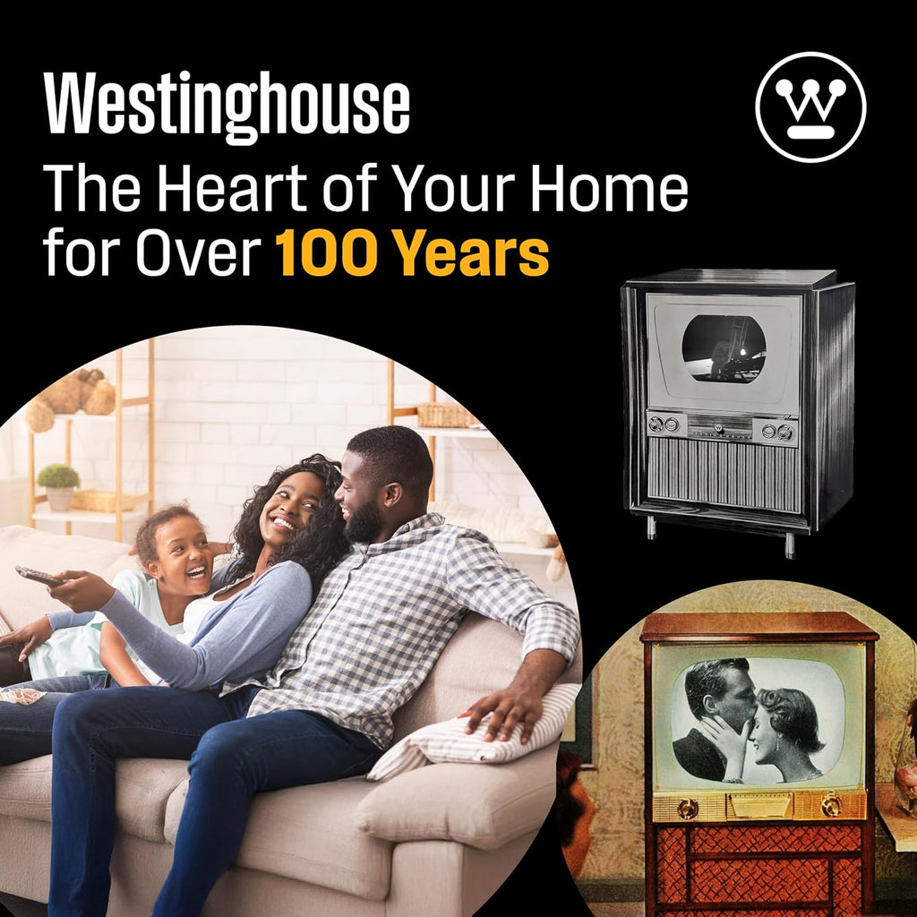Westinghouse Roku TV - 43 Inch Smart TV, 4K UHD Television with Wi-Fi Connectivity and Mobile App, Flat Screen, Bluetooth, Compatible with Apple AirPlay, Alexa and Google Assistant