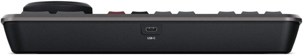 Blackmagic Design Davinci Resolve Speed Editor, Bluetooth & USB-C Editing Keyboard Bundle with Davinci Resolve Studio Activation Card