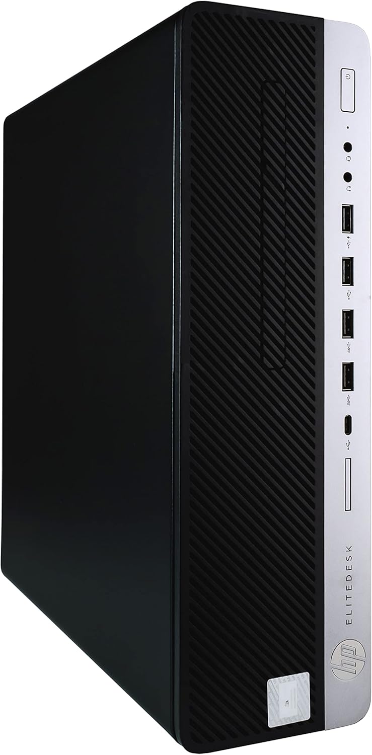 HP ProDesk 600G4 Desktop Computer | Hexa Core Intel i5 (3.2) | 8GB DDR4 RAM | 1TB SSD Solid State | Windows 11 Professional | Home or Office PC (Renewed)