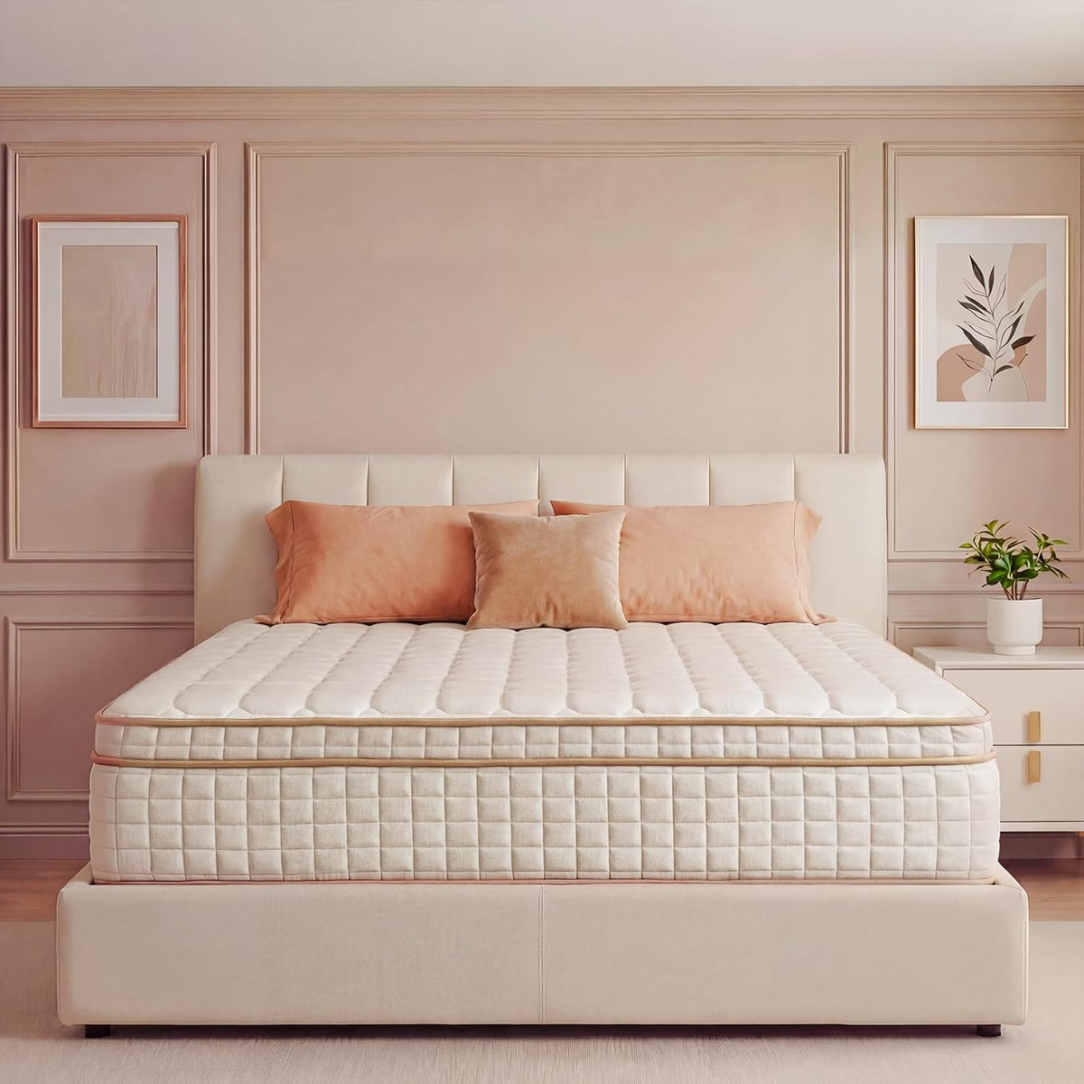 Queen Mattress,12 Inch Queen Size Mattresses in a Box,Medium Firm Queen Hybrid Mattress,with Memory Foam and Individual Pocket Spring for Motion Isolation & Silent Sleep&& Pressure Relief .80" x 60"
