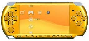 Sony Playstation Portable (PSP) 3000 Series Handheld Gaming Console System - Orange (Renewed)