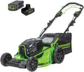 Greenworks 82V 21" Self-Propelled Lawn Mower, 8.0Ah Battery + Dual Port Charger