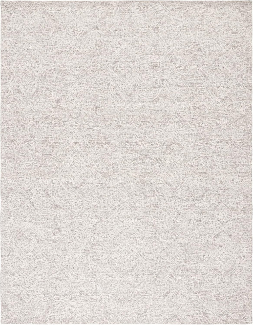 SAFAVIEH Area Rug 9x12 - Metro Collection - Large - Natural & Ivory, Handmade Wool, Ideal for Living Room, Bedroom, Dining Space (MET998A)