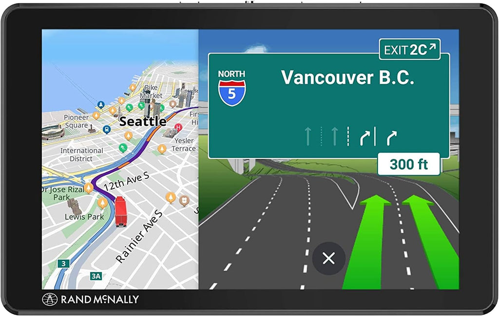 Rand McNally TND 750 7-inch GPS Truck Navigator with Built-in Dash Cam, Easy-to-Read Display and Custom Truck Routing (Renewed)