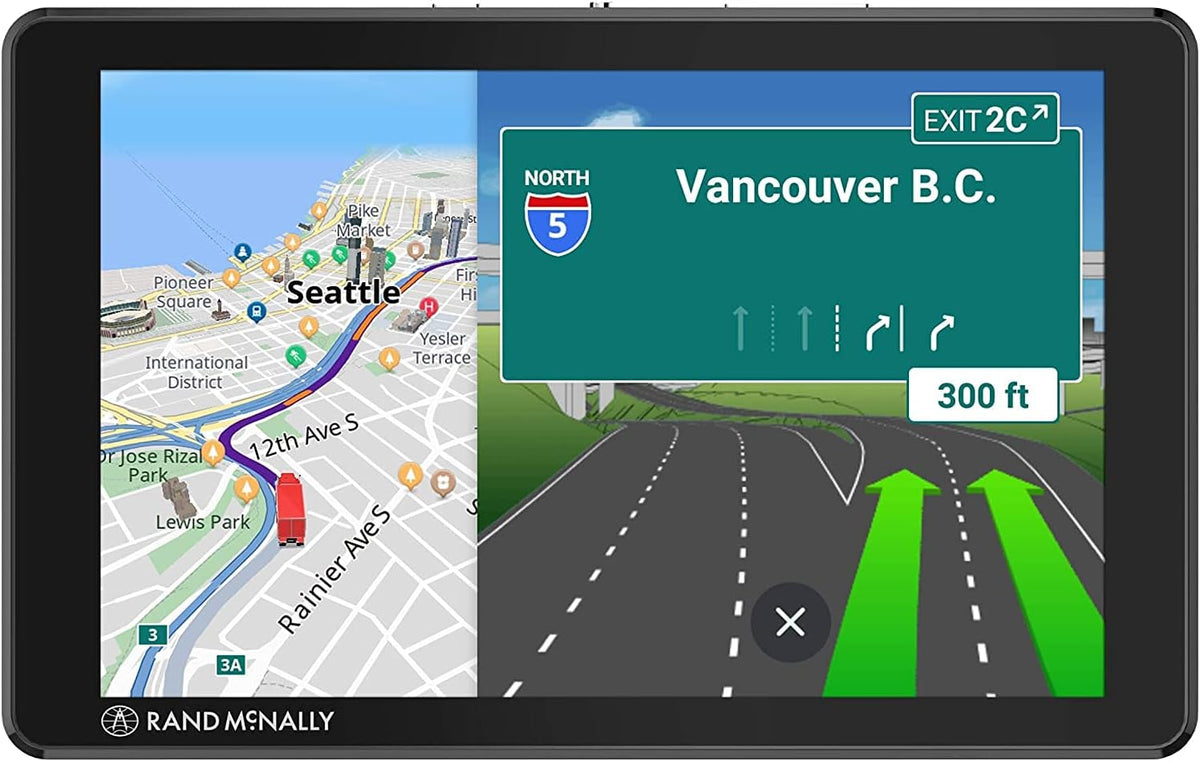 Rand McNally TND 750 7-inch GPS Truck Navigator with Built-in Dash Cam, Easy-to-Read Display and Custom Truck Routing (Renewed)