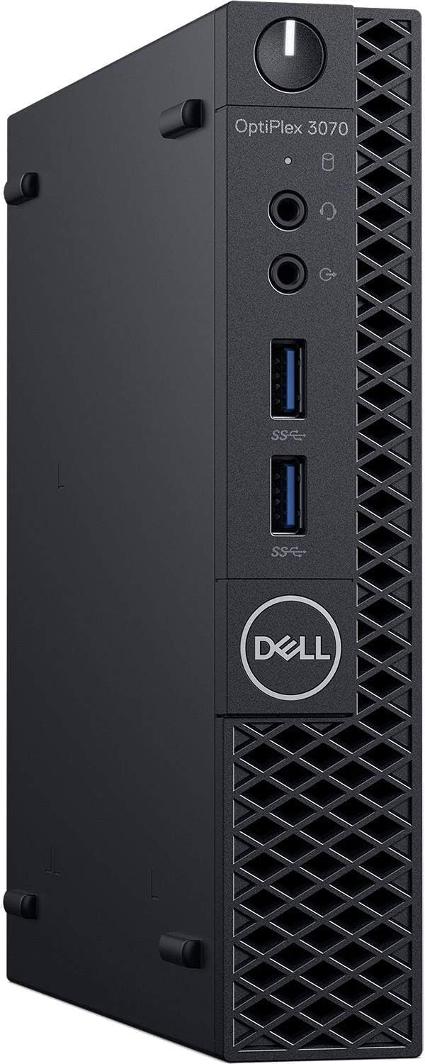 Dell OptiPlex 3070 Micro Form Factor Desktop Computer, 9th Gen Intel Core i7-9700T, 8GB RAM 256GB SSD, WiFi, Bluetooth, Keyboard&Mouse, Windows 11 Pro(Renewed)