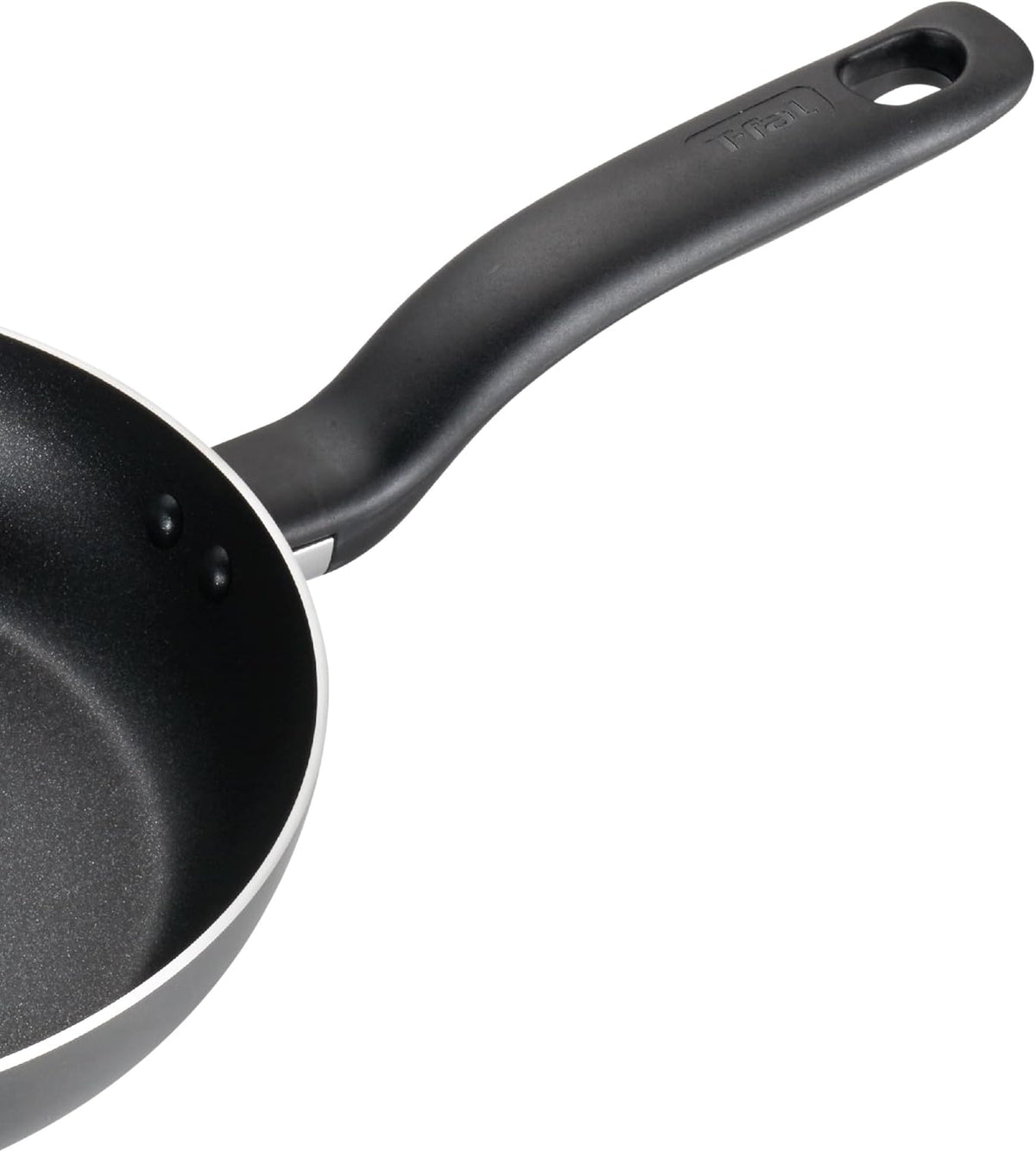 T-fal Initiatives Nonstick Cookware Set 18 Piece, Oven Broiler Safe 350F, Kitchen Cooking Set w/Fry Pans, Saucepans, Stockpots, Skillet, Spoons, Lids Pots and Pans Set, Dishwasher Safe, Stone Grey