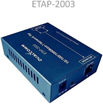 Dualcomm10/100/1000Base-T Gigabit Ethernet Network TAP ETAP-2003