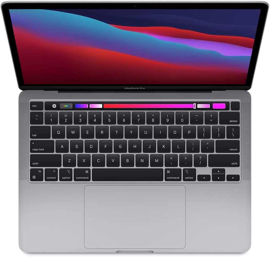 Apple 2020 MacBook Pro with Apple M1 Chip, 13-inch, 16GB RAM, 2TB SSD Storage - Space Gray (Renewed)