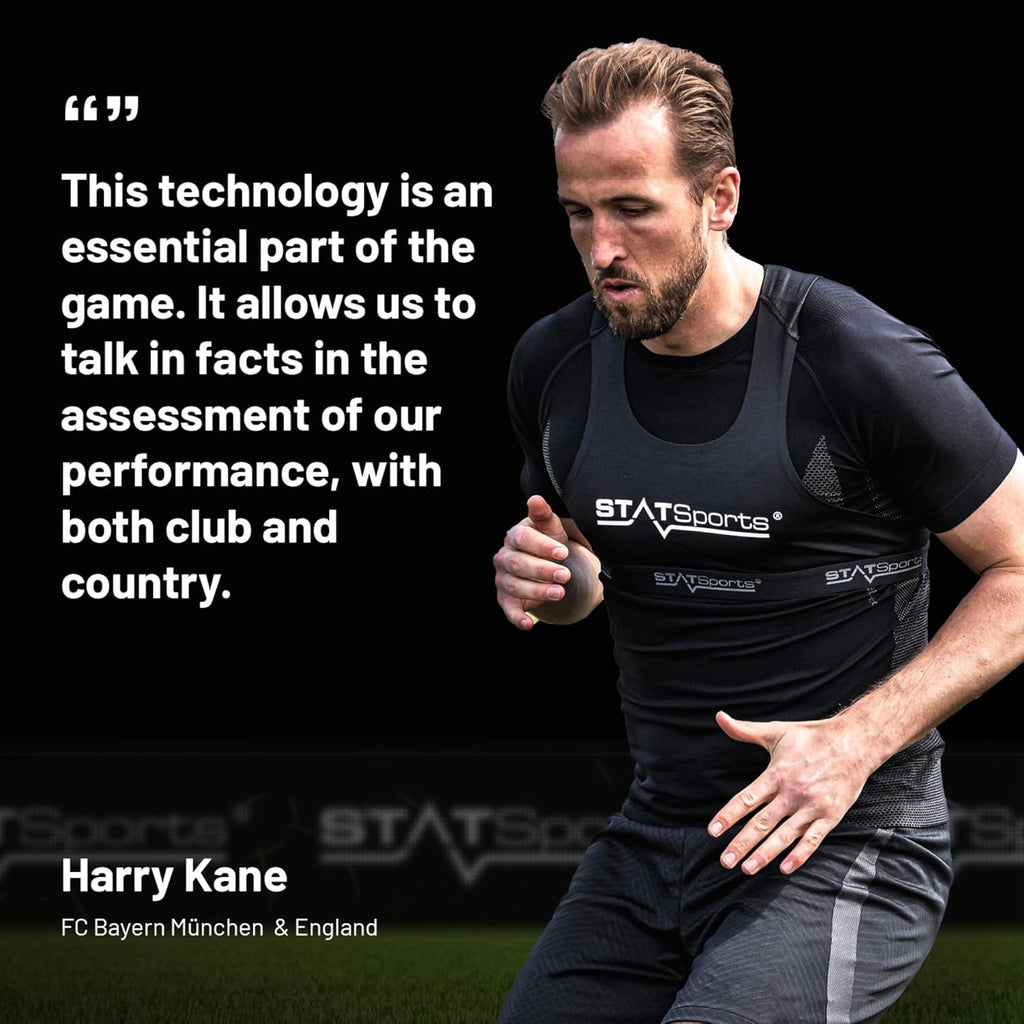 STATSports Academy GPS Soccer Tracker Vest - Unlock Elite Performance with Pro-Level Coaching, Drills & Nutrition - Tracks 24 Metrics - Football GPS Vest Used by Pro Players & Teams