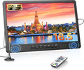 NORTHING 18.5 Inch Portable TV with Antenna, 12 Volt Small TV for Camping, Kitchen, RV, Boat, Truck, Home, Bedroom, HD 1080P Flat Screen Compact Mini TV Support USB/HDMI/AV Input