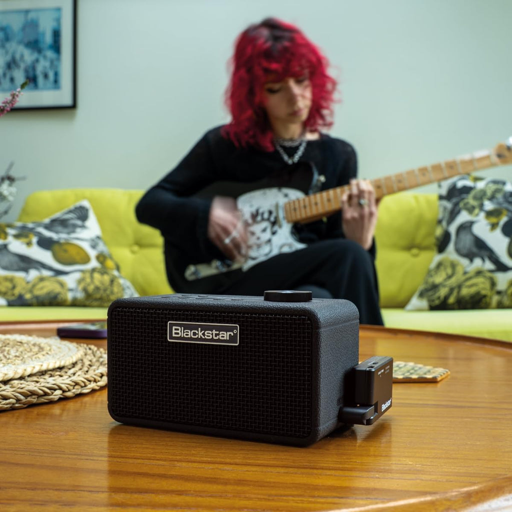 Blackstar Beam Mini Portable Guitar Amp w/NAM Compatibility, 17 Models, 35+ Effects, USB-C, and Bluetooth