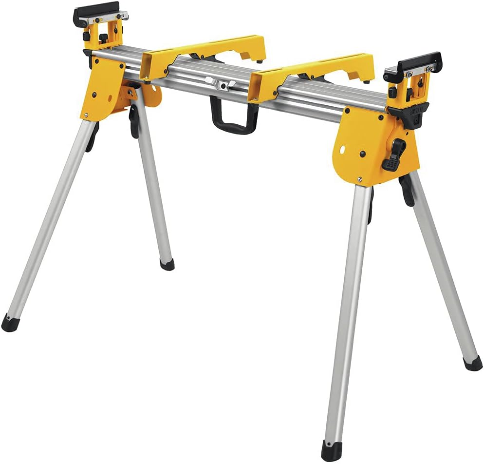 DEWALT Miter Saw Stand, Compact, 40" Beam Extends, Holds up to 500 lbs (DWX724)