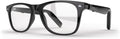 Harmonix SonaVue Smart Glasses, Bluetooth Audio Glasses with Open-Ear Sound, 1.0D Readers, Black