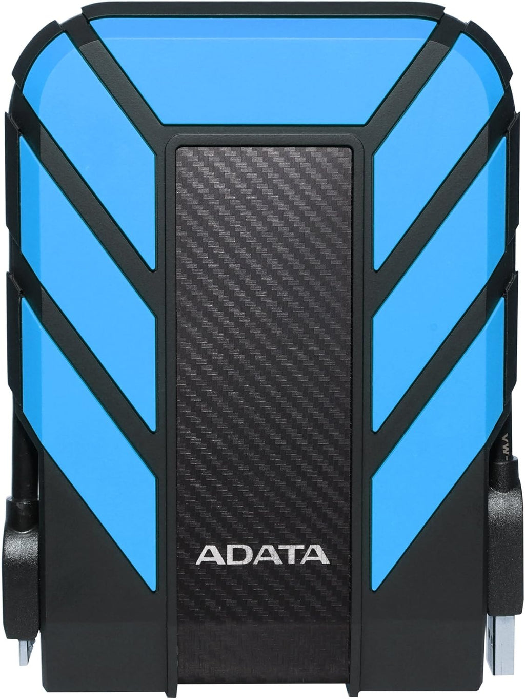 ADATA HD710 Pro - 2 TB External Hard Drive - Shockproof, Waterproof & Dustproof - Durable Storage - For Gamers, Students & Professionals - Mac, PC & Linux Compatible - Blue - AHD710P-2TU31-CBL