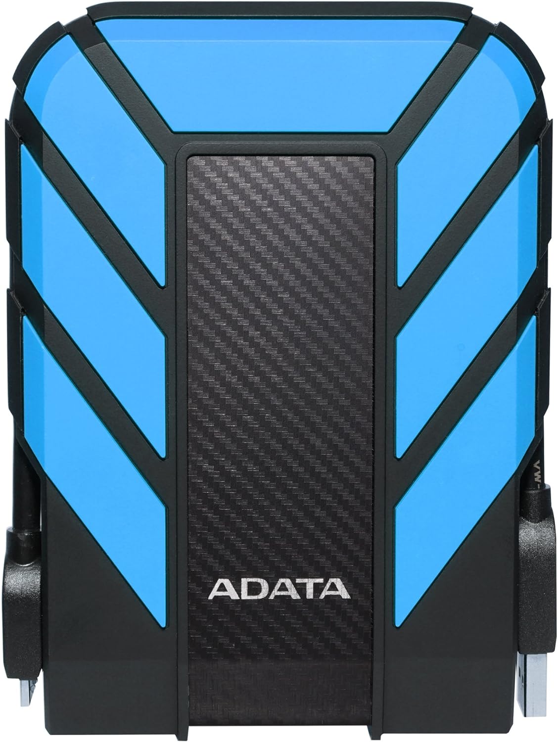 ADATA HD710 Pro - 2 TB External Hard Drive - Shockproof, Waterproof & Dustproof - Durable Storage - For Gamers, Students & Professionals - Mac, PC & Linux Compatible - Blue - AHD710P-2TU31-CBL