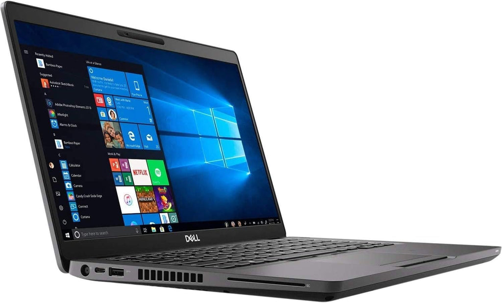 Dell Latitude 5400 14"" HD, Core i5-8265U 1.6GHz, 32GB RAM, 1TB M.2-NVMe, Windows 11 Pro 64Bit, CAM, Black (Renewed)