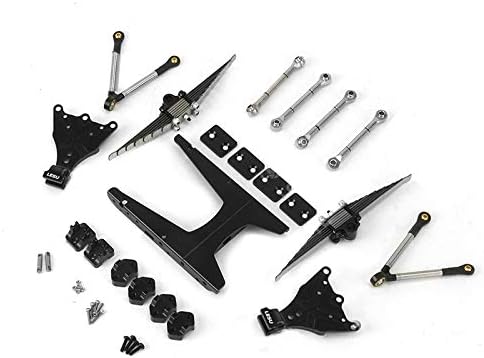 Lesu Metal Rear Suspension Set for 1/14 Tmy Rc Truck Axles Model Car